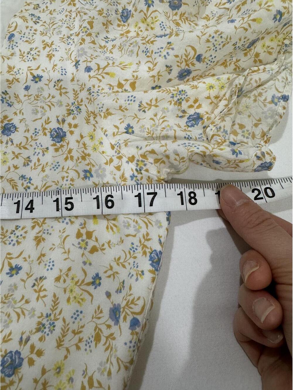 Madewell Folkmagic Cottagecore Floral Flutter Sleeve Tiered Maxi Dress Size 6 - Picture 7 of 9